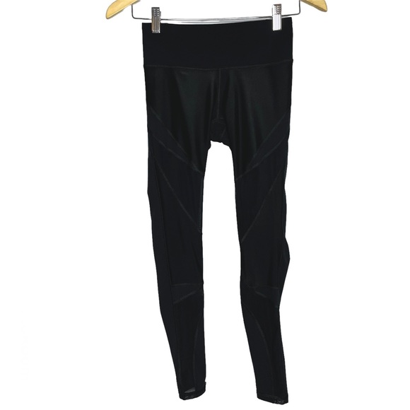 Maia Active Mesh Leggings Black - Picture 1 of 8